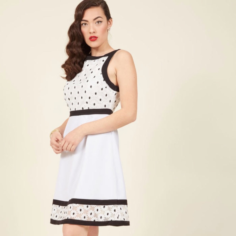 ModCloth Bliss in Bloom A-Line Dress